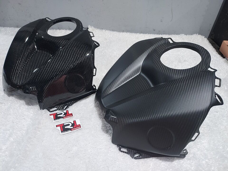 CARBON AIRBOX COVER CBR600RR 2021 - 2024 TRL MATTE